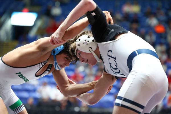 IC Catholic Prep tops Providence, repeats as Class 2A state dual team wrestling champ