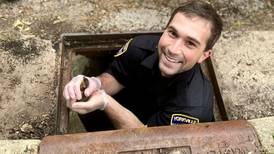 Ducklings rescued from storm drain by Yorkville police