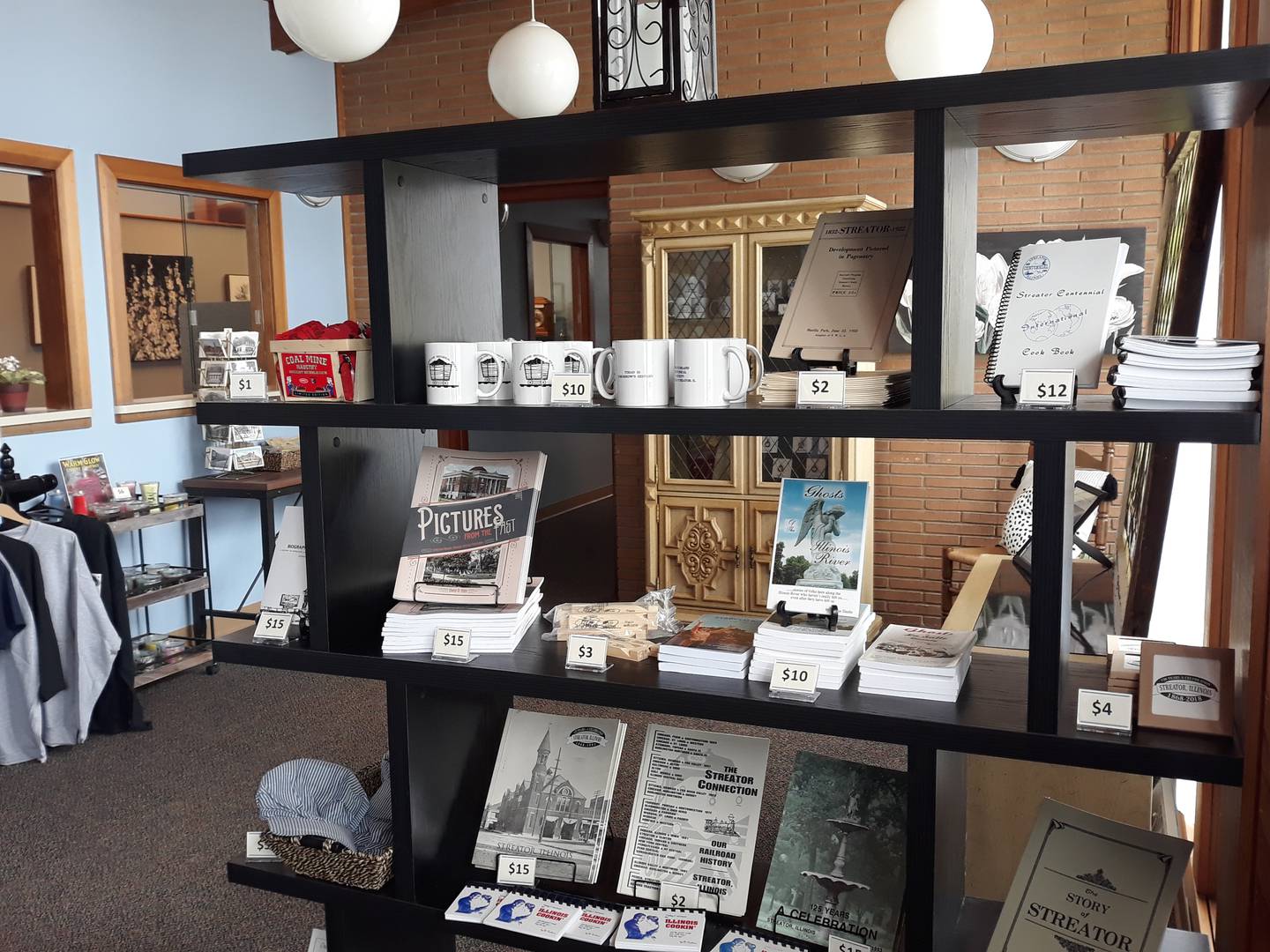 The new Streatorland Historical Society Museum at 109 E. Elm St. has a gift shop.
