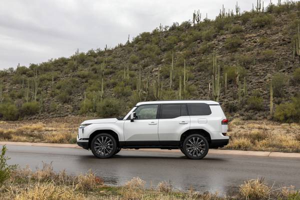 Rugged refinement redefined by Lexus