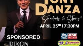 The Dixon Historic Theatre Welcomes Tony Danza on April 25!