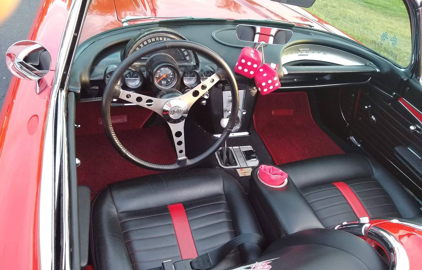 Photos by Rudy Host, Jr. - 1962 Corvette Convertible Interior Front