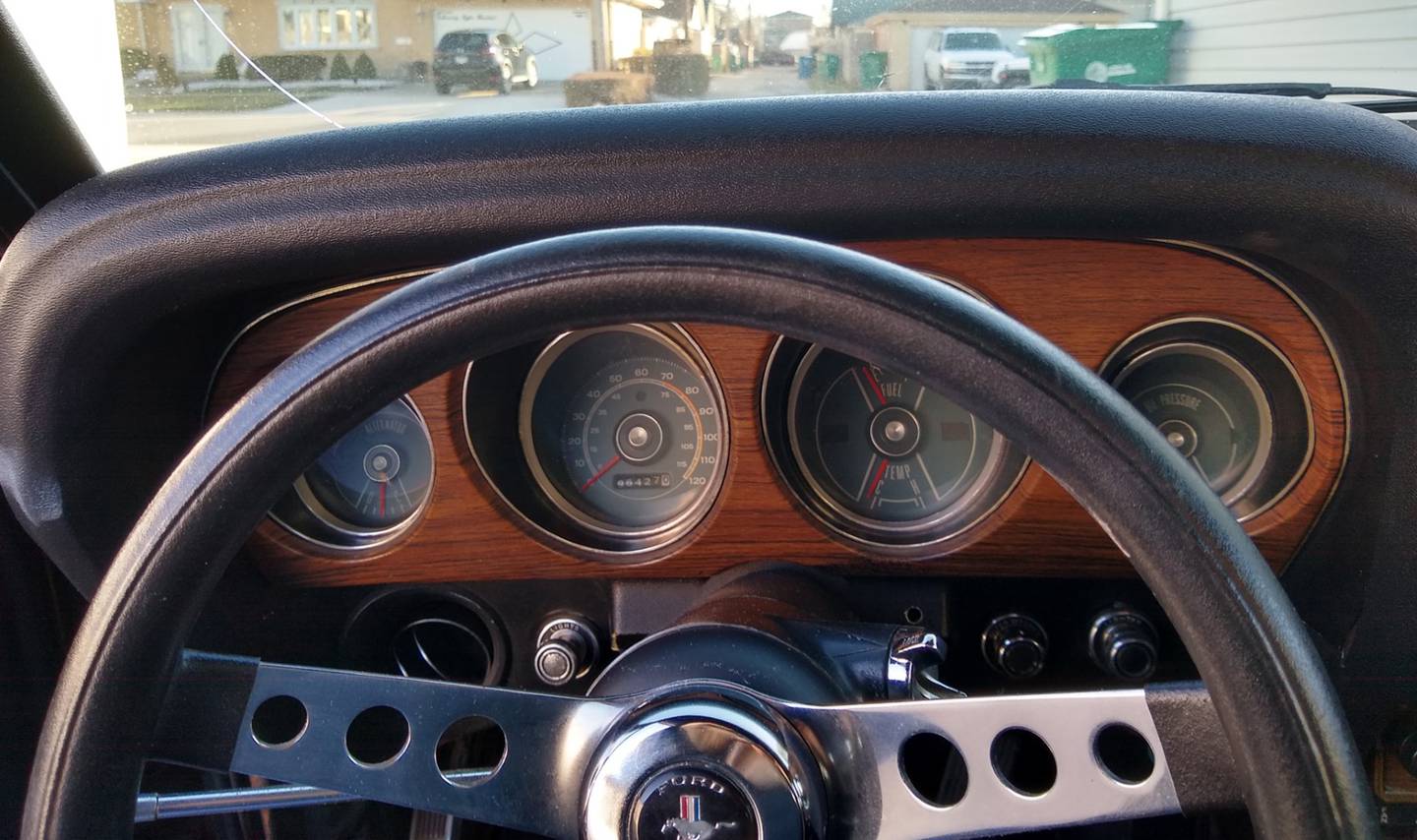 Photos by Rudy Host, Jr. - 1970 Ford Mustang Dash