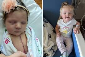 McHenry family waits in California for 1-year-old daughter’s open heart surgery