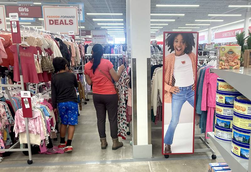 People shop on  Thursday, Oct. 3, 2024, at the recently opened Burlington store at 5786 Northwest Highway in Crystal Lake. The new Sierra store that is next door to the Burlington will open on Saturday, Oct. 5.