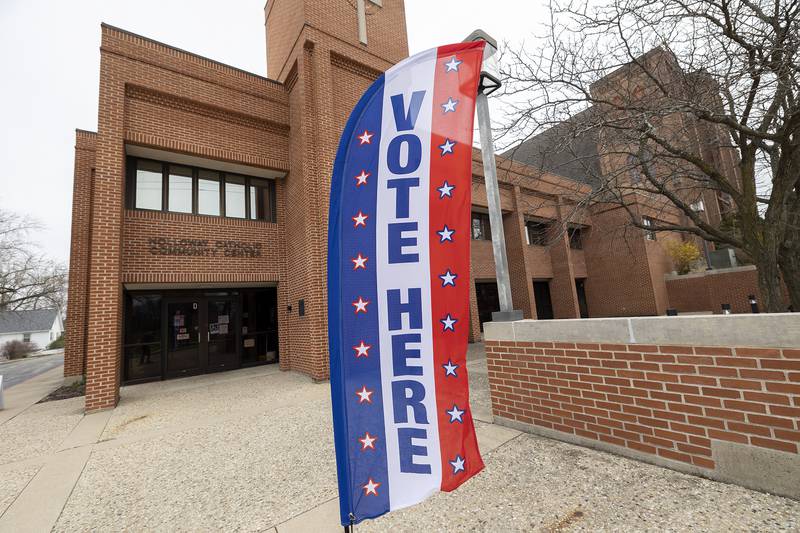 The Holloway Center in Dixon saw very few voters come through Tuesday, April 1, 2025.