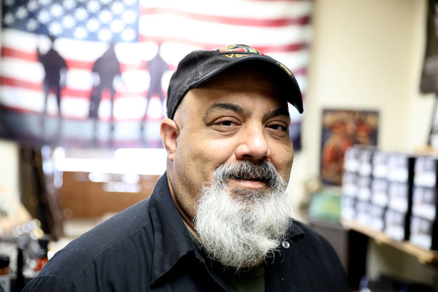 Army veteran Sal Dazzo spent time in Kuwait during the 1991 Gulf War and now owns Gun Barrel Coffee in Batavia. Dazzo’s coffee roasting company supports several veteran organizations.