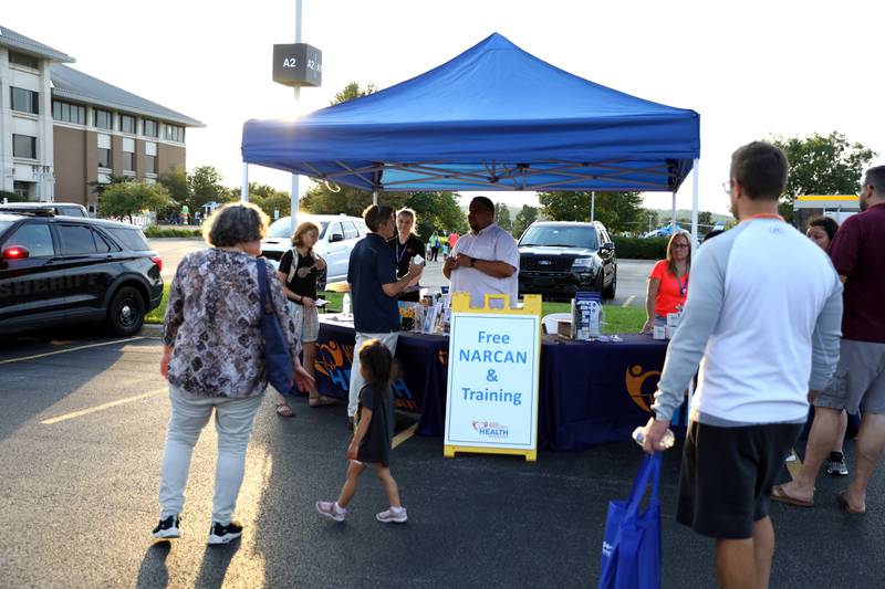 The Kane County Sheriff’s Office hosted a National Night Out event in St. Charles on Tuesday, Aug. 1, 2023. The community-building event began nationally in 1984.
