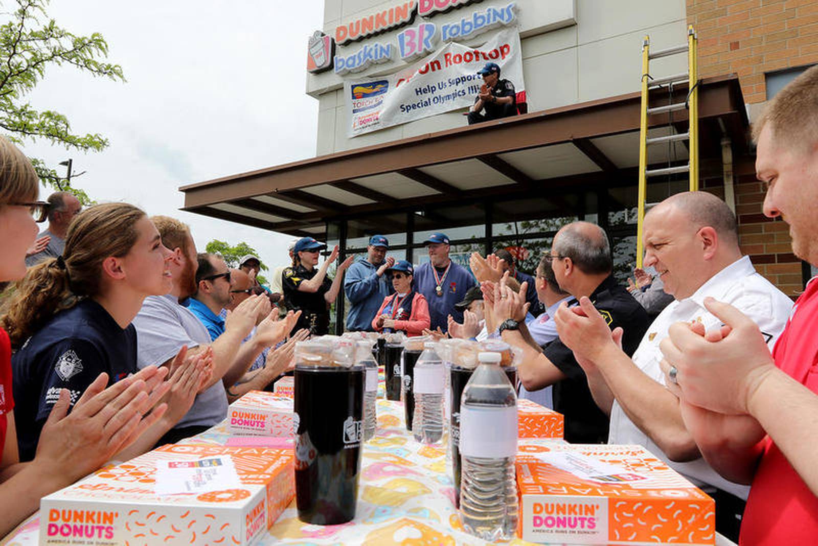 Huntley Police Department to take to Dunkin’ roofs to raise awareness