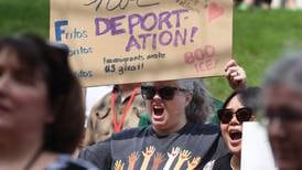 Underwood, Cortland mayor join NIU anti-Trump rally