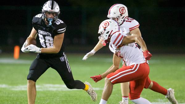 Photos: Ottawa football travels to Kaneland to take on Knights