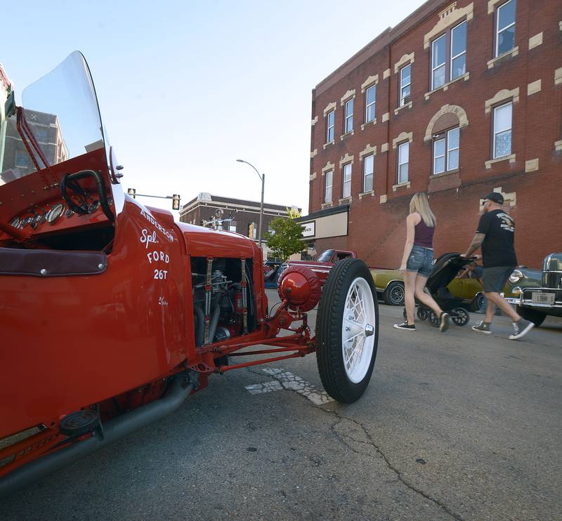 Many classic vehicles throughout downtown Streator took those attending to trip back in time during the Dream Machines Car Club’s Cruise Night  Saturday.
