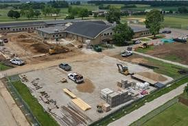 Photos: Henry-Senachwine High School begins academic wing addition construction