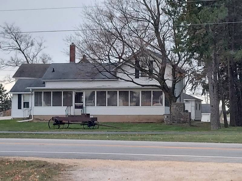 The Huntley Historical Society is hoping to open up a museum at the farmhouse pictured, at 12209 W. Main St., in Huntley. The museum is hosting a fundraiser on Feb. 13, 2023 to assist in the effort.