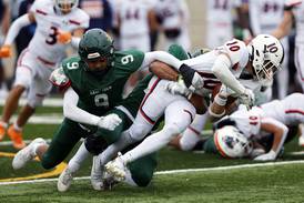 Photos: Oswego, Lane football play in state playoff action