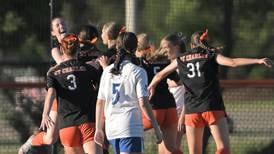 Averie Foulkes’ goal in OT leads St. Charles East; Wheaton-Warrenville South surges to win in sectional semis