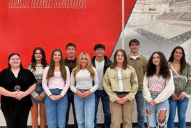 Hall High School names 10 students as Illinois State Scholars