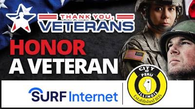 Honor a veteran and you could win!
