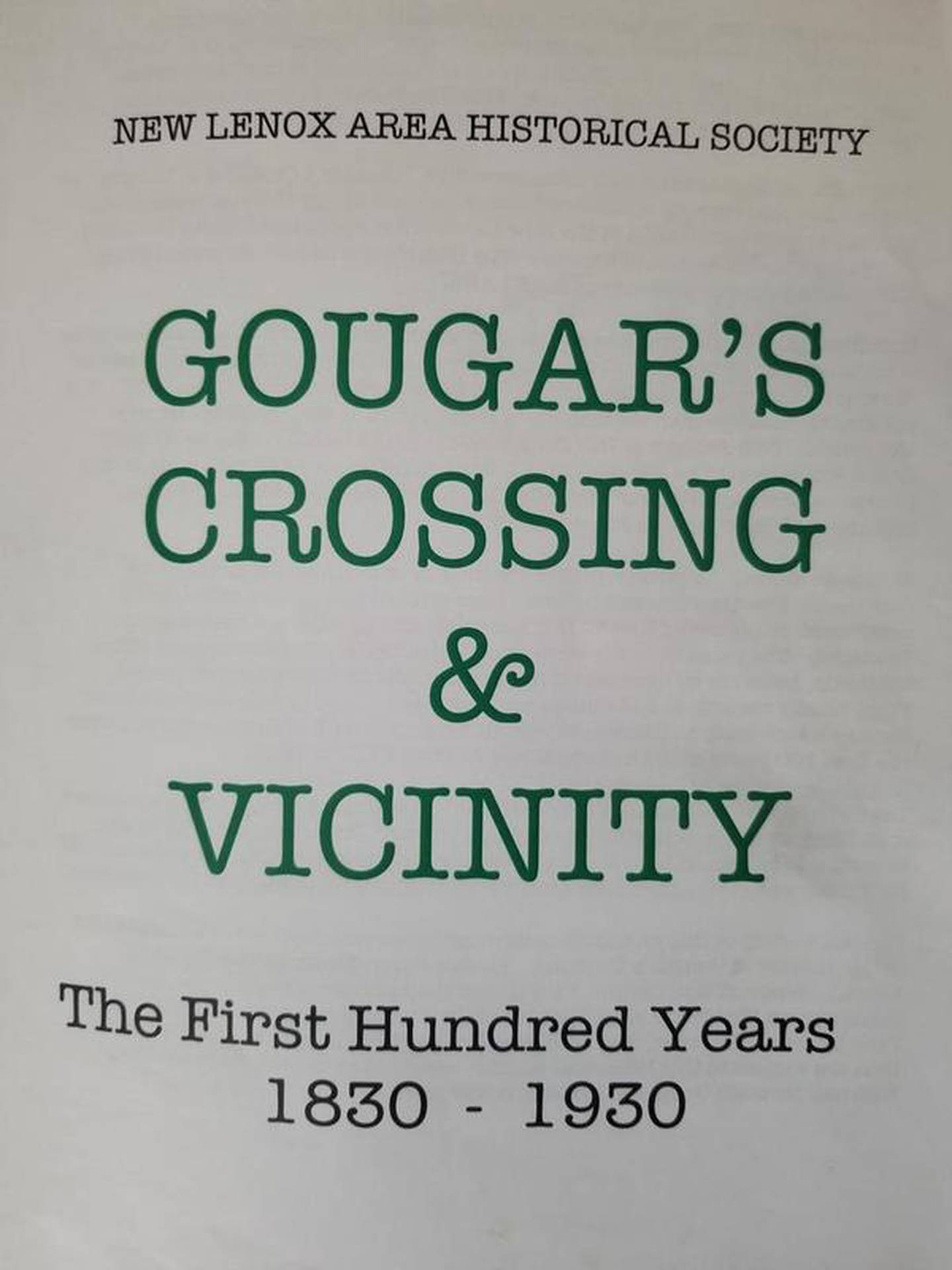 and information from the book "Gougar's Crossing & Vicinity," which the New Lenox Historical Society shared, I've pieced together some of Highland Park's former glory.