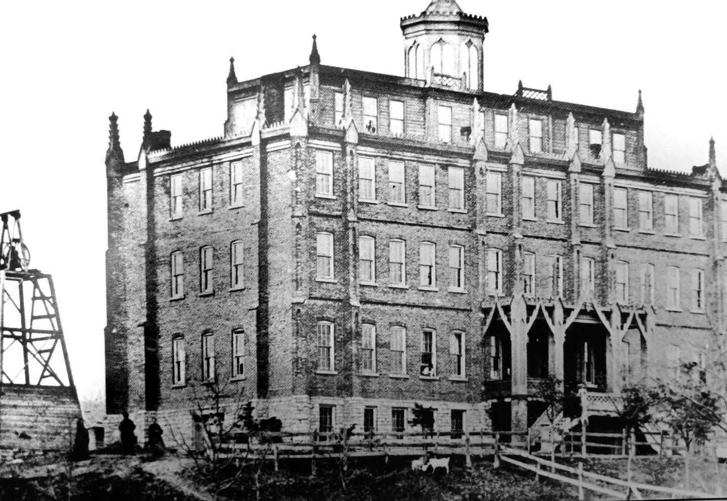 Rock River University used to be in Dixon; it was established in 1875 and closed in 1880.