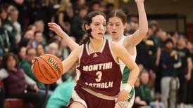 Suburban Life girls basketball notes: Montini’s Nikki Kerstein puts on a 36-point show in ‘Hoosiers’ gym