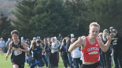 Class 1A Cross Country: Amboy-LaMoille-Ohio’s Brock Loftus claims boys sectional title, Seneca’s Evelyn O’Connor finishes runner-up in the girls race 