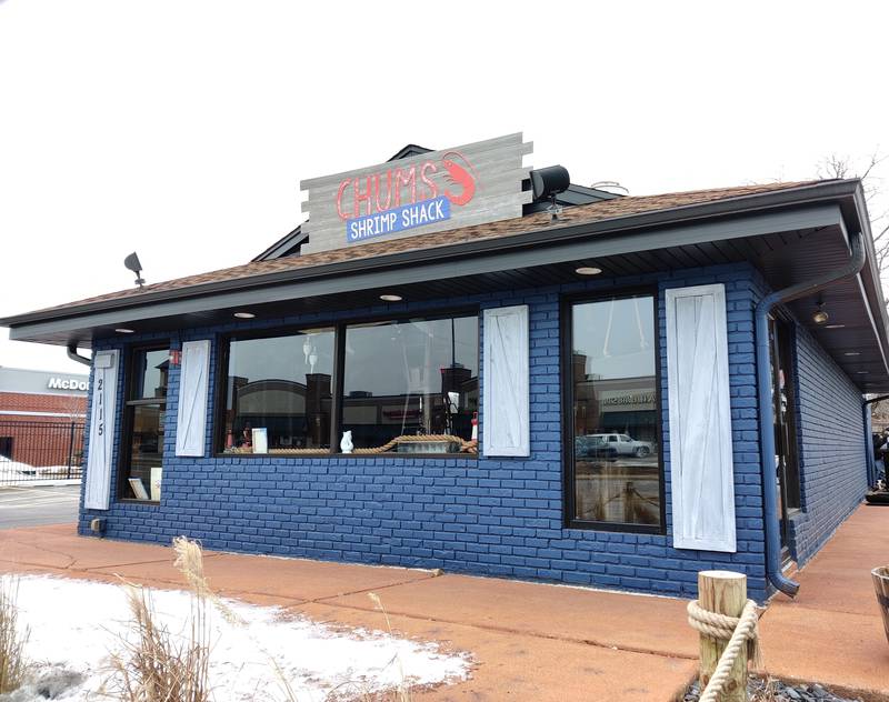 Chums Shrimp Shack has become a popular seafood destination since opening last fall in St. Charles near the intersection of Route 64 and Randall Road.