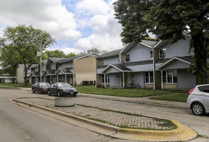 The Fairview Housing Complex on May 22 in Joliet.