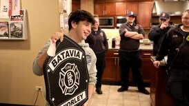 Batavia teen battling brain tumor works toward EMT certification through fire department