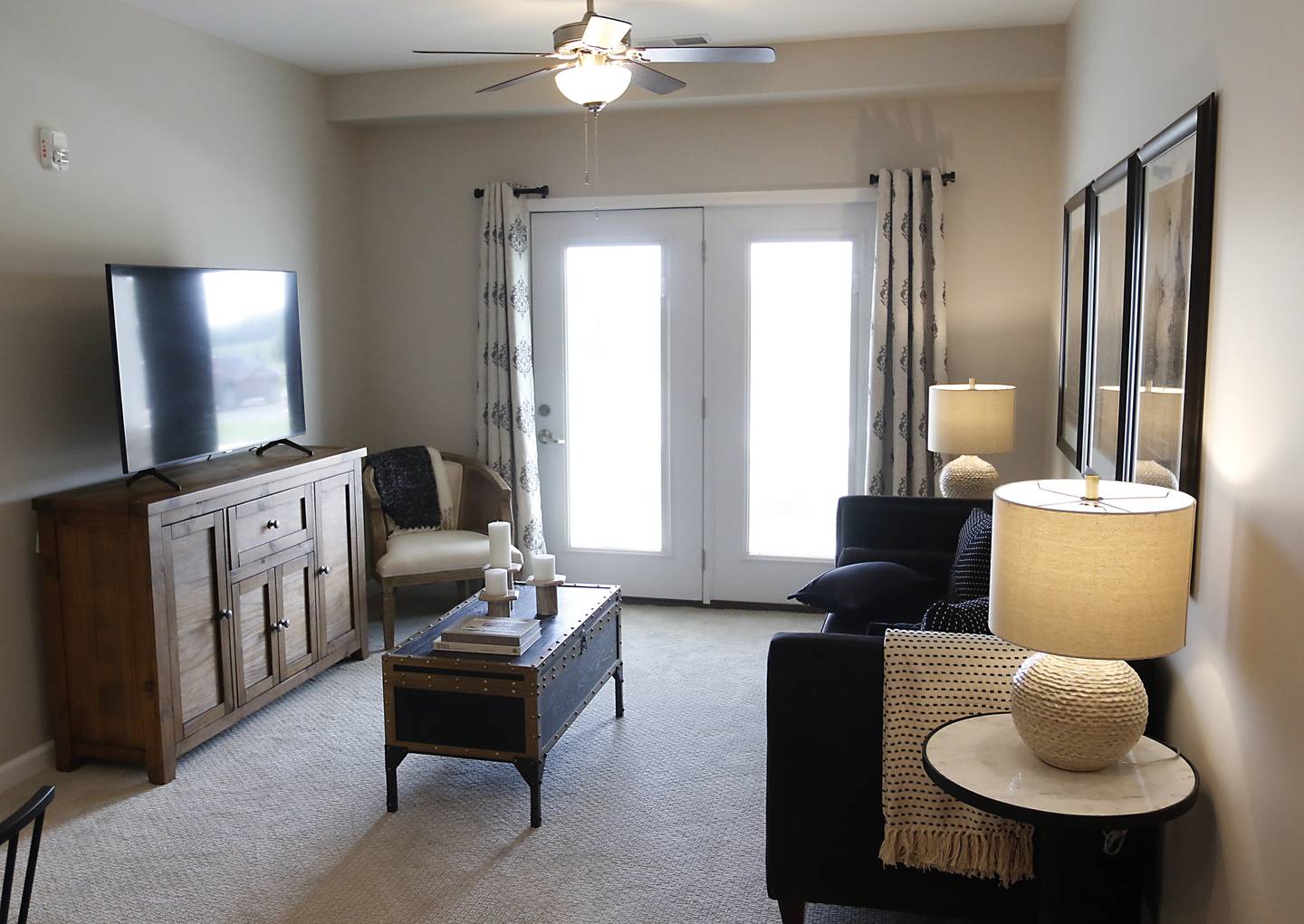 A model room in the new Cedarhurst assisted living center on Thursday, Aug. 4, 2022. The center at 10511 Route 14, in Woodstock, is scheduled to opening later this month.