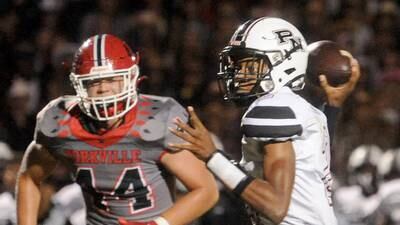 Demir Ashiru’s 3 TD passes, dominant defense power Plainfield North past Yorkville in matchup of SPC West unbeatens