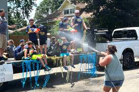 Water wars a welcome feature of Polo’s Town & Country Days parade