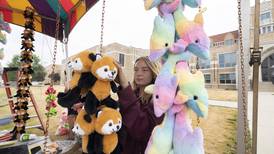 Photos: Petunia Fest carnival starts to take shape