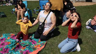 Photos: Joliet Junior College Solar Eclipse Viewing Event