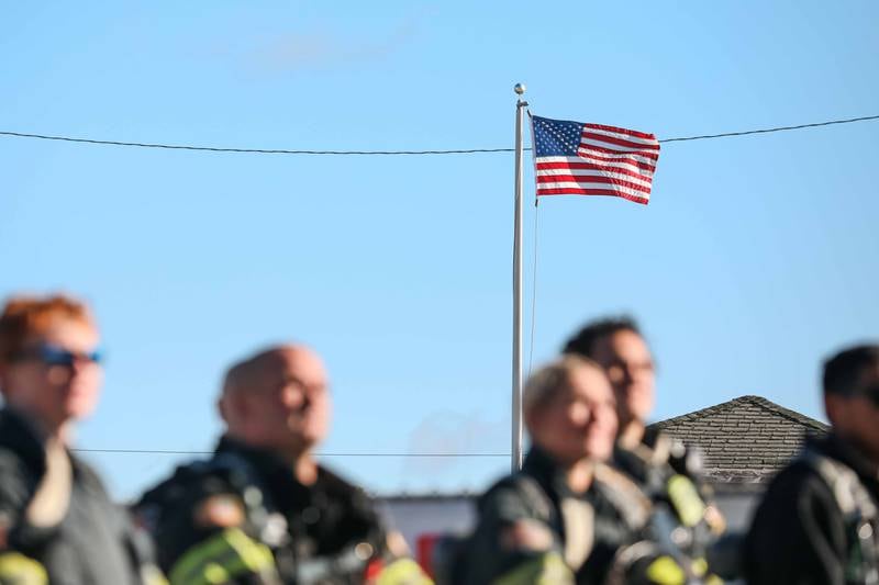 The Woodstock Fire/Rescue District hosted McHenry County's first 9/11 stair climb Sept. 7, 2025.