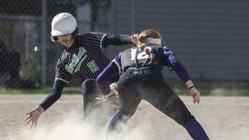 Madisyn Eikenberry sets the tone in Rock Falls’ 7-4 softball win at Dixon