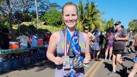 Shaw Local Radio Podcast: Talk-Line with Brandon Clark interviews local marathon runner Sandy Lightner