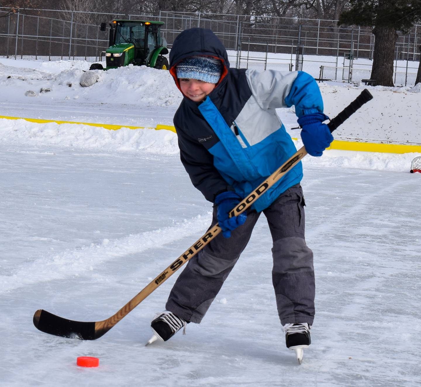 The DeKalb Park District's 2022 Polarpalooza Winter Festival attendees