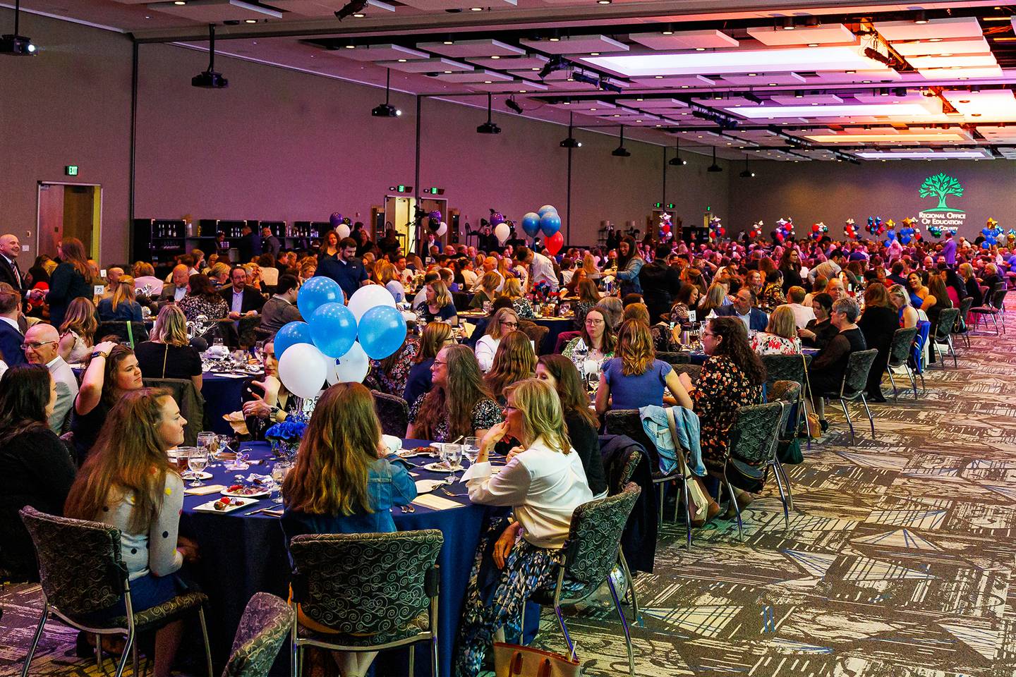 More than 800 people attended the Kane County Educator of the Year awards dinner May 2 at the Q Center in St. Charles.