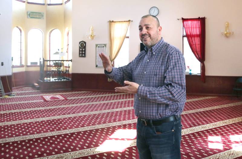 Mohammed Labadi, president of the Islamic Center of DeKalb, talks Friday, April 7, 2023, at the center, about Ramadan, how it is observed, the traditions involved, and what the Islamic community would want others to know about the Muslim holy month.