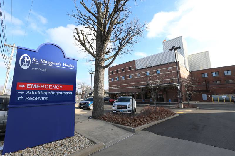 A view of the emergency department on Monday, Jan. 23, 2023 at St. Margaret's Health in Peru.