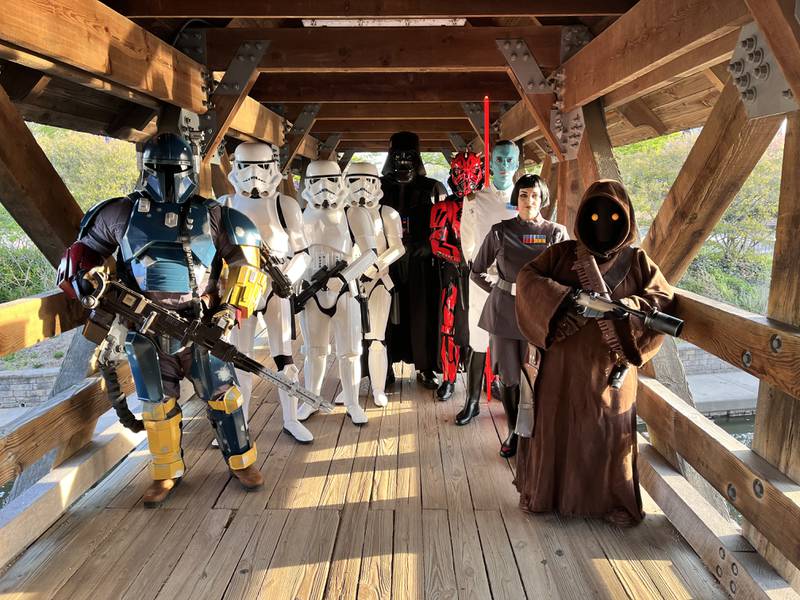 Downtown Aurora will transform into an interstellar crossroads as heroes, villains, and armored enforcers step out of hyperspace and onto Water Street Mall from 9-11 a.m. Sunday, May 3.