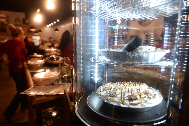 Harvest Bakery & More, in downtown Erie, offered meals and sweet treats during Erie's Hometown Holidays on Saturday, Dec. 2, 2023.