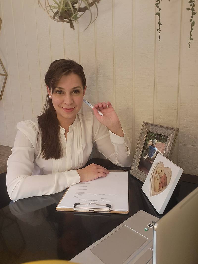 Algonquin native and owner of B. Empowered Counseling Catherine Oliver is inspired to increase mental health access in her area.