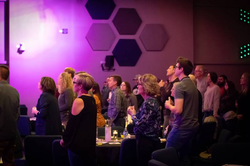 The Congregation at Village Christian Church celebrates 20 years.
