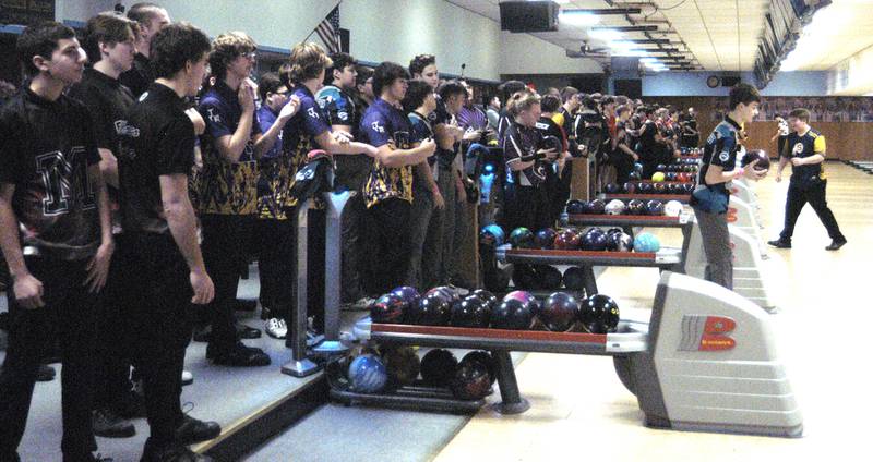 High School bowlers fron around the state bowl Saturday at Plum Hollow.  Oregon hosted the boys bowling sectional Saturday, Jan. 25, 2025 at Plum Hollow in Dixon