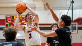 Nolan Hurter, Jack Crowley team up to help Downers Grove North take down Oswego East at Night of Hoops