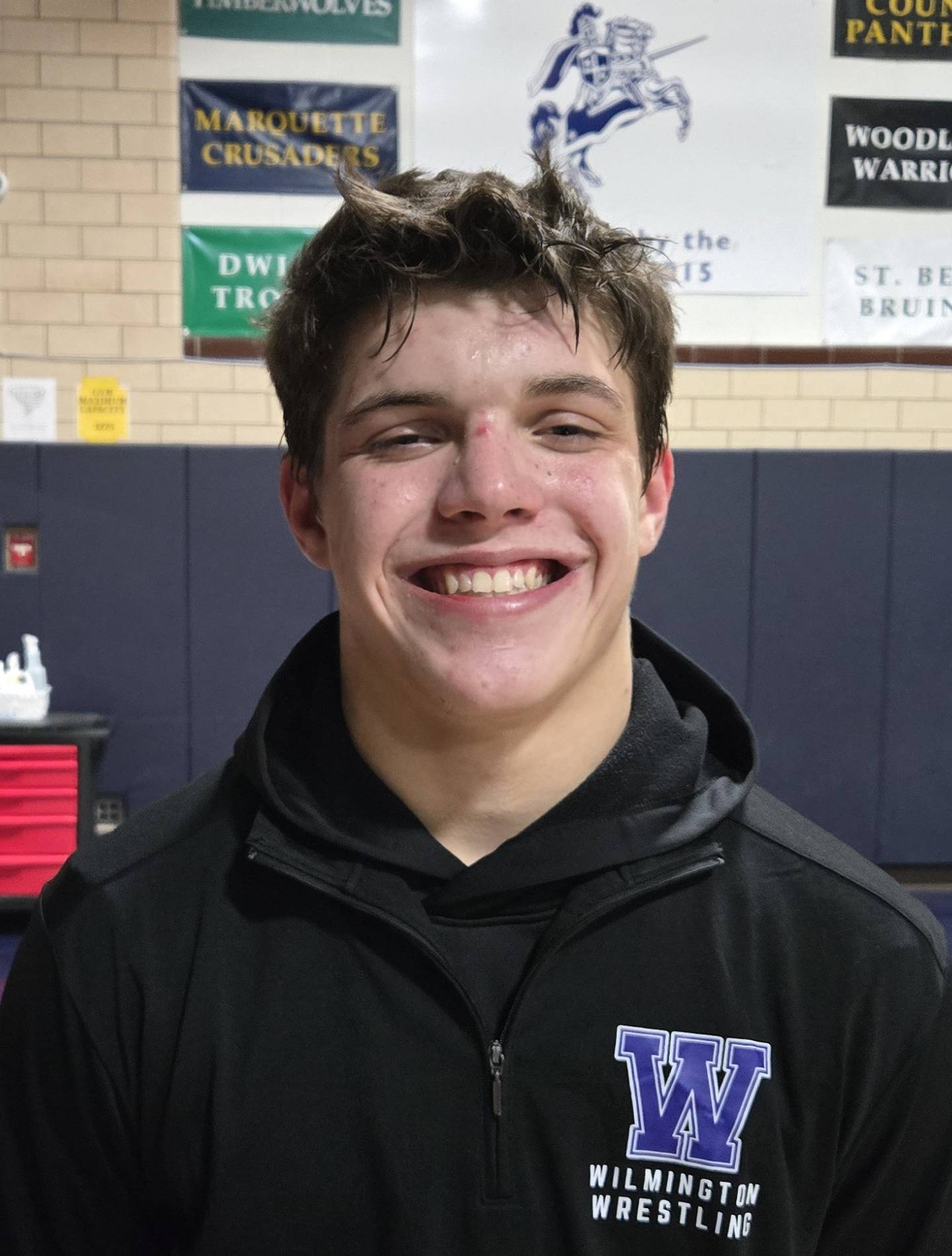 Wilmington junior Logan VanDuyne