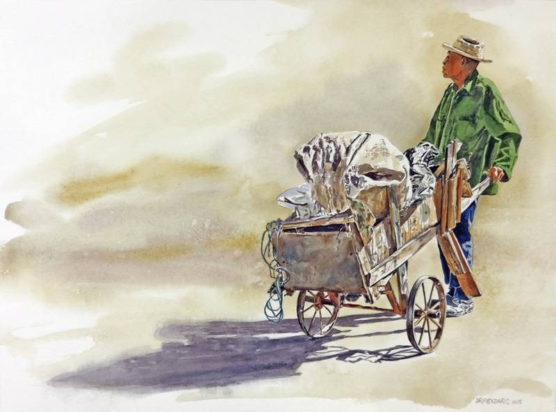 "Pushcart Man" by Tony Armendariz
