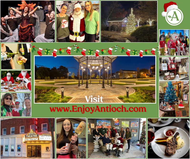 The holiday spirit is alive and well in downtown Antioch! Local businesses and organizations are offering an array of shopping deals and festive activities for everyone to enjoy.